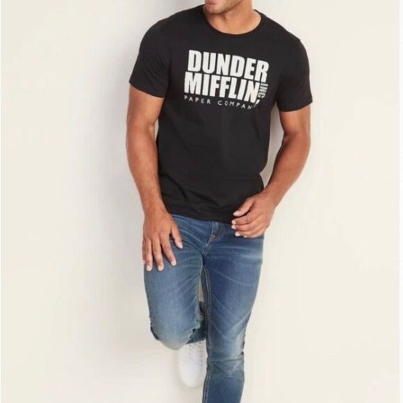 🆕 Dunder Mifflin Paper Co Short Sleeve Tee Shirt - The Office - Men’s Size XXL - Picture 4 of 4
